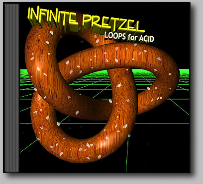 Infinite Pretzel CD-ROM Cover Design by Chris Duffecy