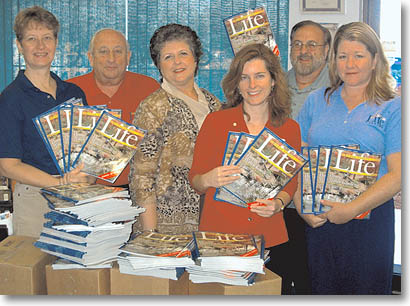 Citrus County Life Magazine Production Staff