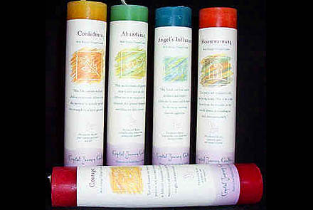 Herbal Magic Pillar Candles