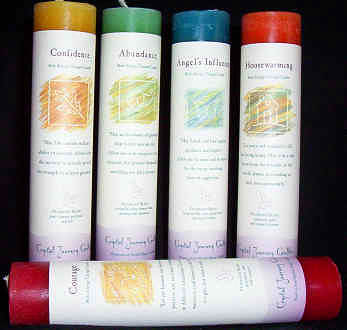 Herbal Magic Pillar Candles